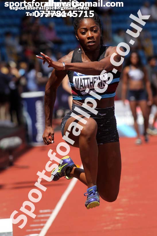 Womens triple jump, World Championship Team Trials, Alexander Stadium, Birmingham